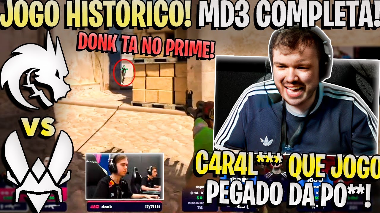 JOGO HISTORICO!🔥 SPIRIT vs VITALITY - (MD3 COMPLETA) - BLAST Lisboa 2025 - SEMIFINAL!🔥🔥🔥