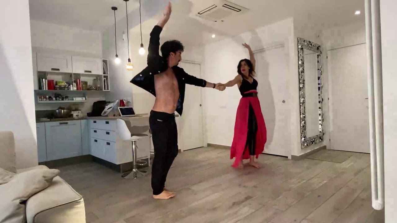 Samuel Peron e Tania Bambaci - ballando a casa - Paso Doble