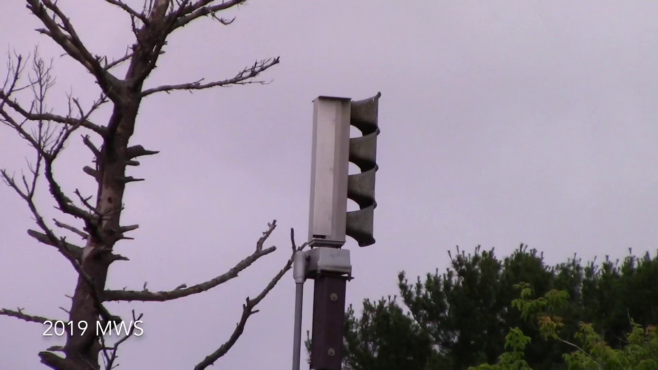 Whelen WS-2000R siren test Chetek Wisconsin