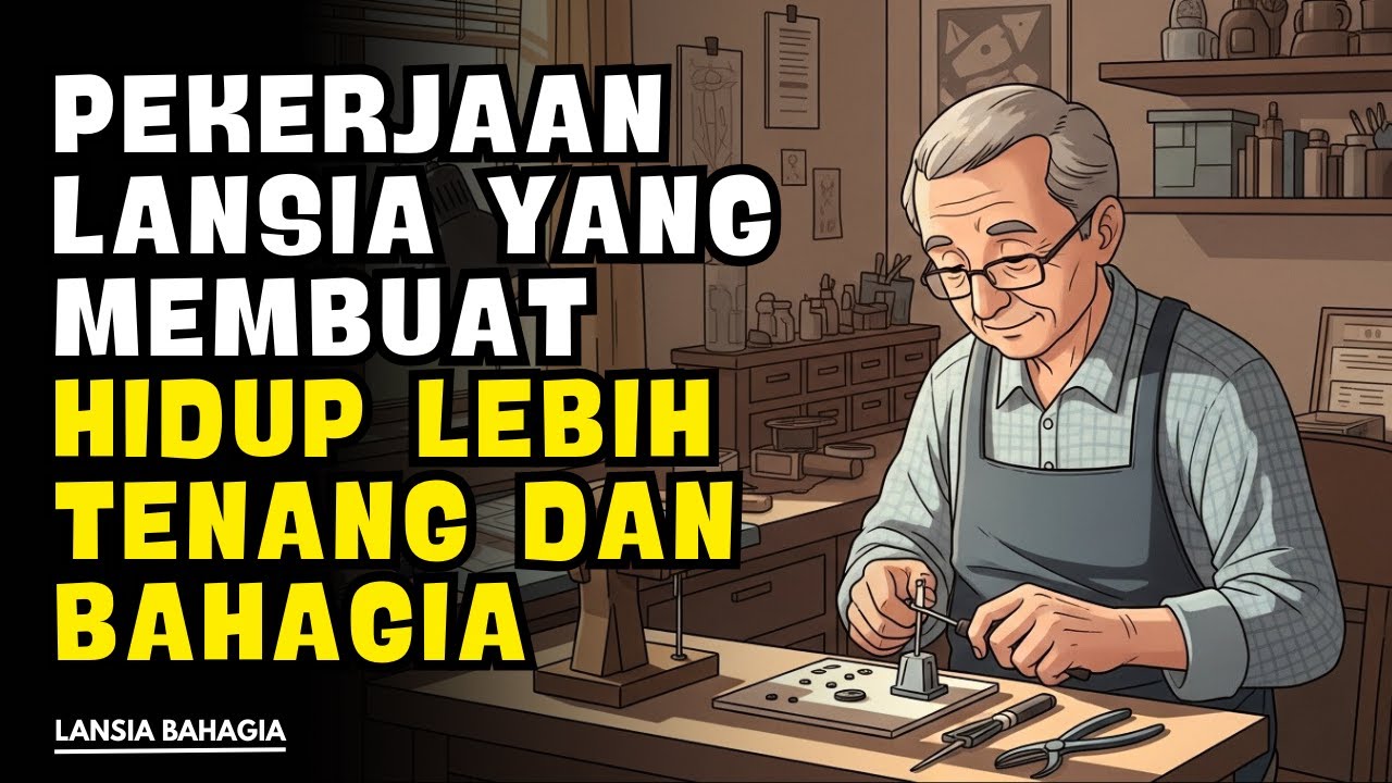 Pekerjaan Terbaik untuk Lansia yang Ingin Tetap Produktif Tanpa Stres dan Tekanan Hidup