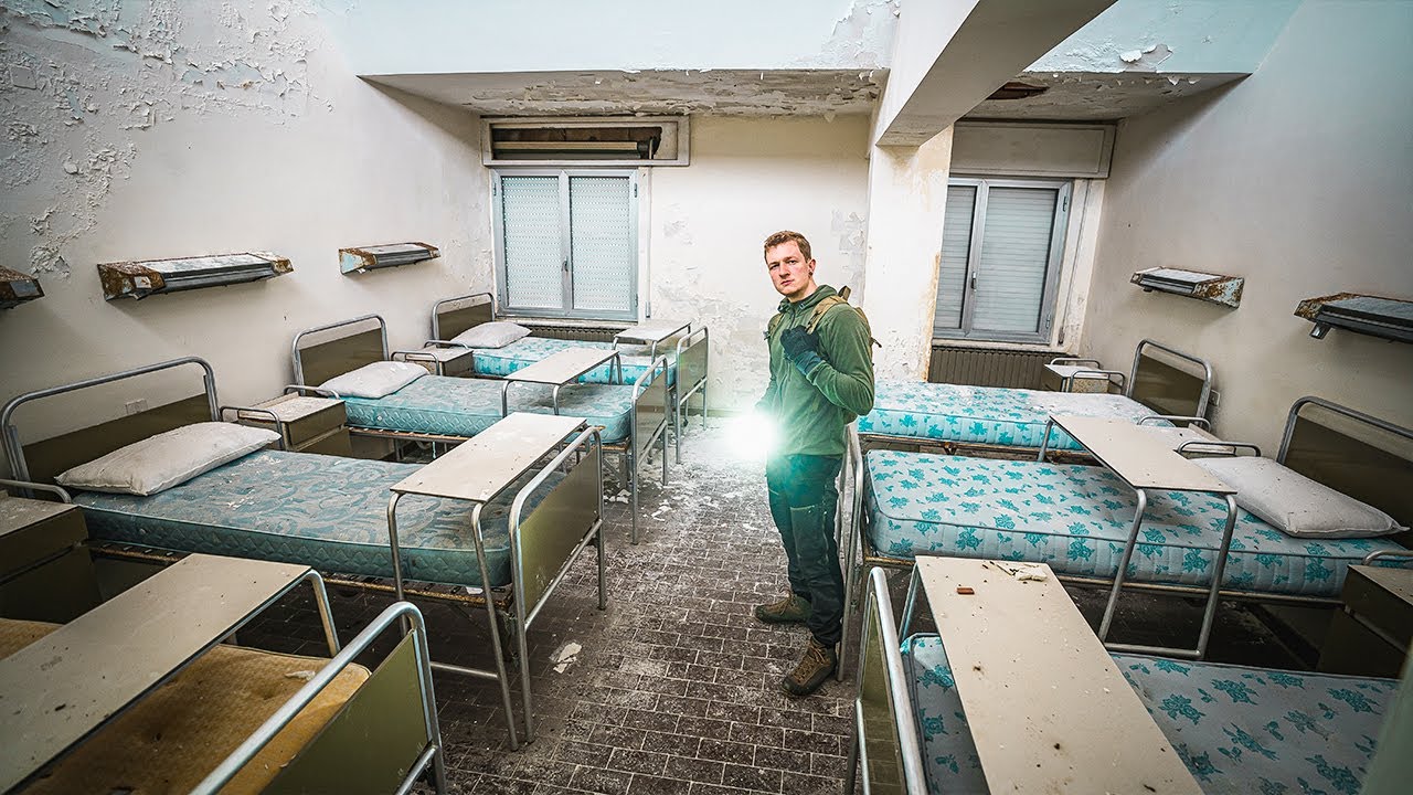 GEISTERKLINIK IN DEN BERGEN ITALIENS! - Verlassen und alles zurückgelassen!