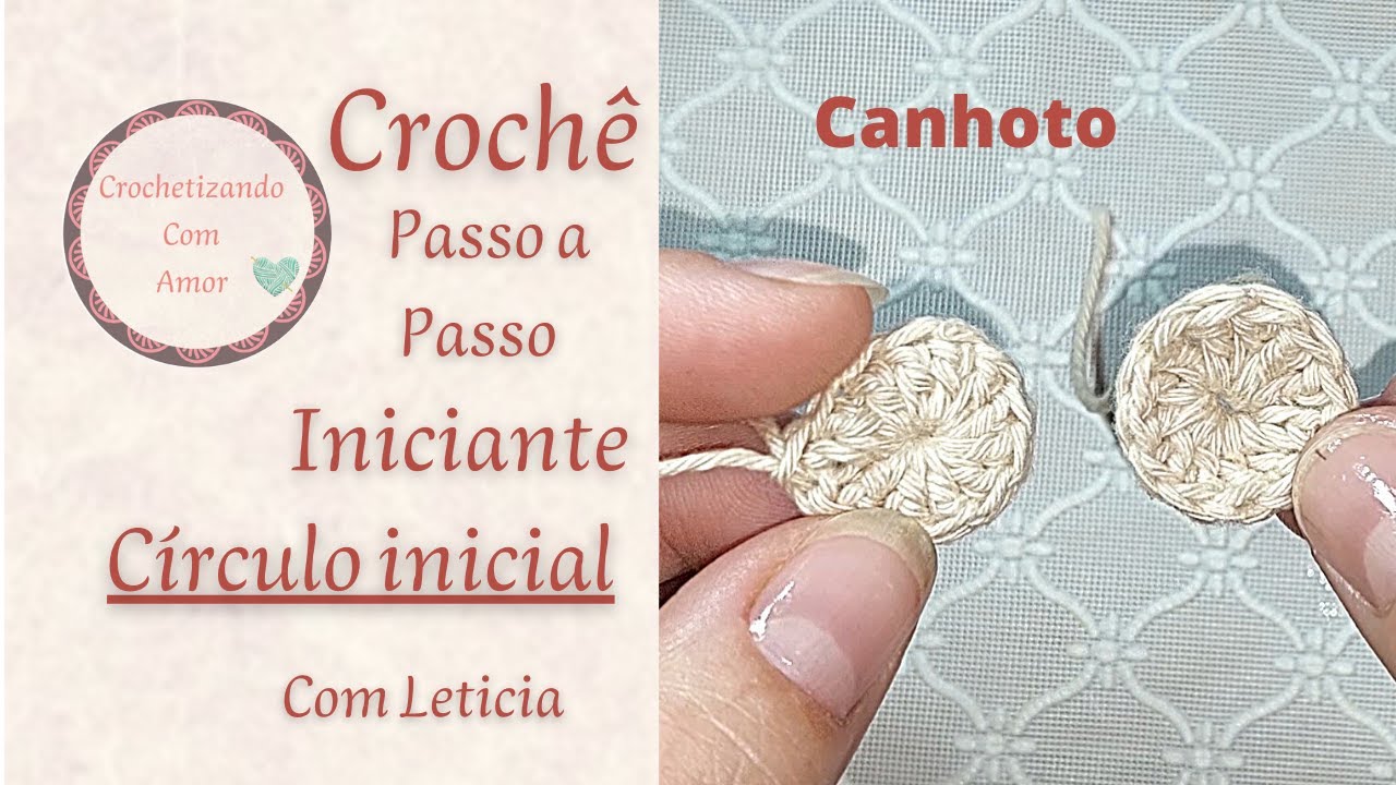 Aula 4: Círculo Mágico para iniciantes passo a passo para Canhoto