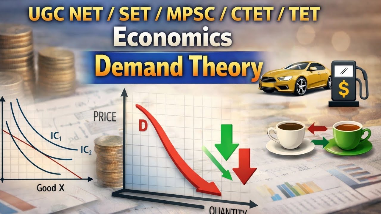 Demand Theory Complete Lecture |मागणी सिद्धांत अर्थशास्त्र | Microeconomics Full Concept #economics 