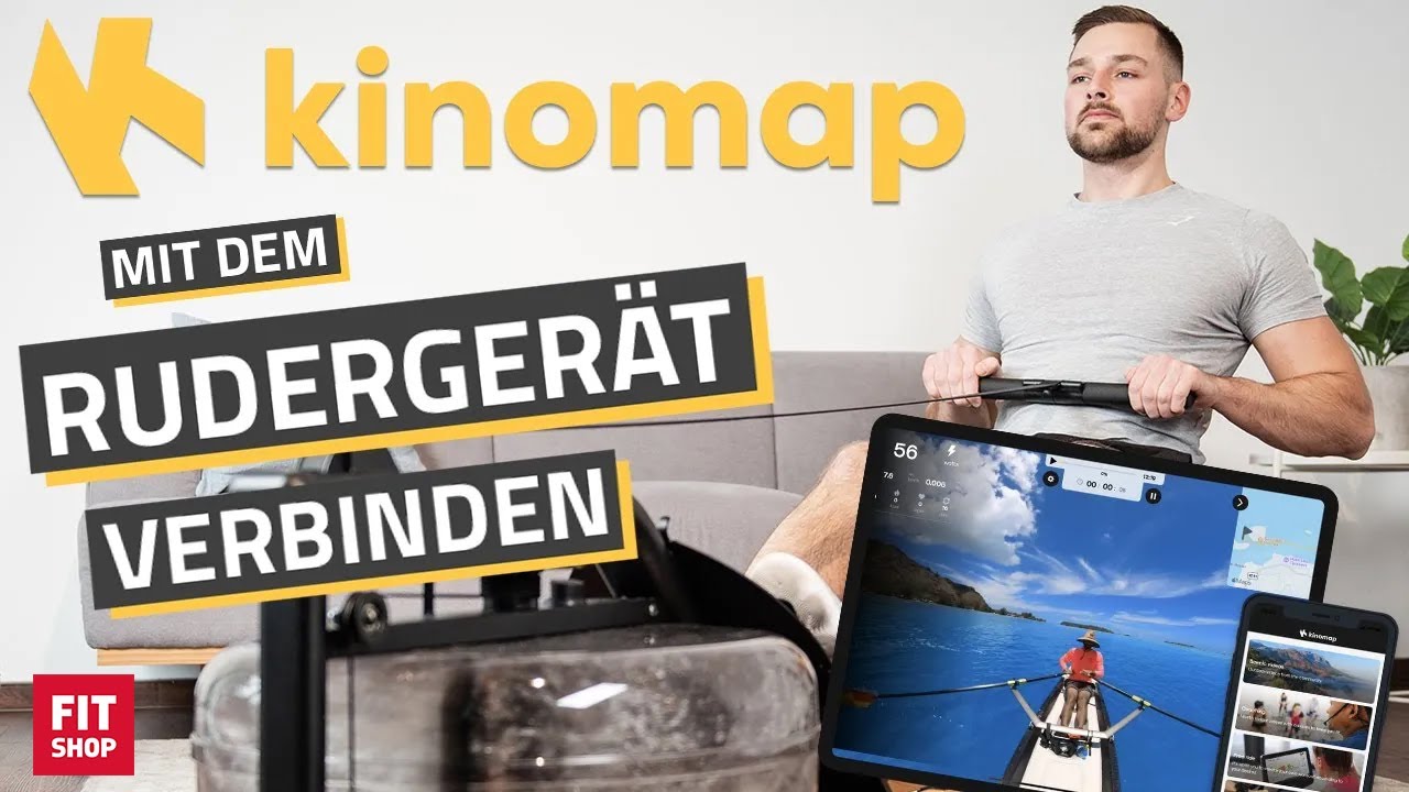 Kinomap mit dem Rudergerät nutzen
