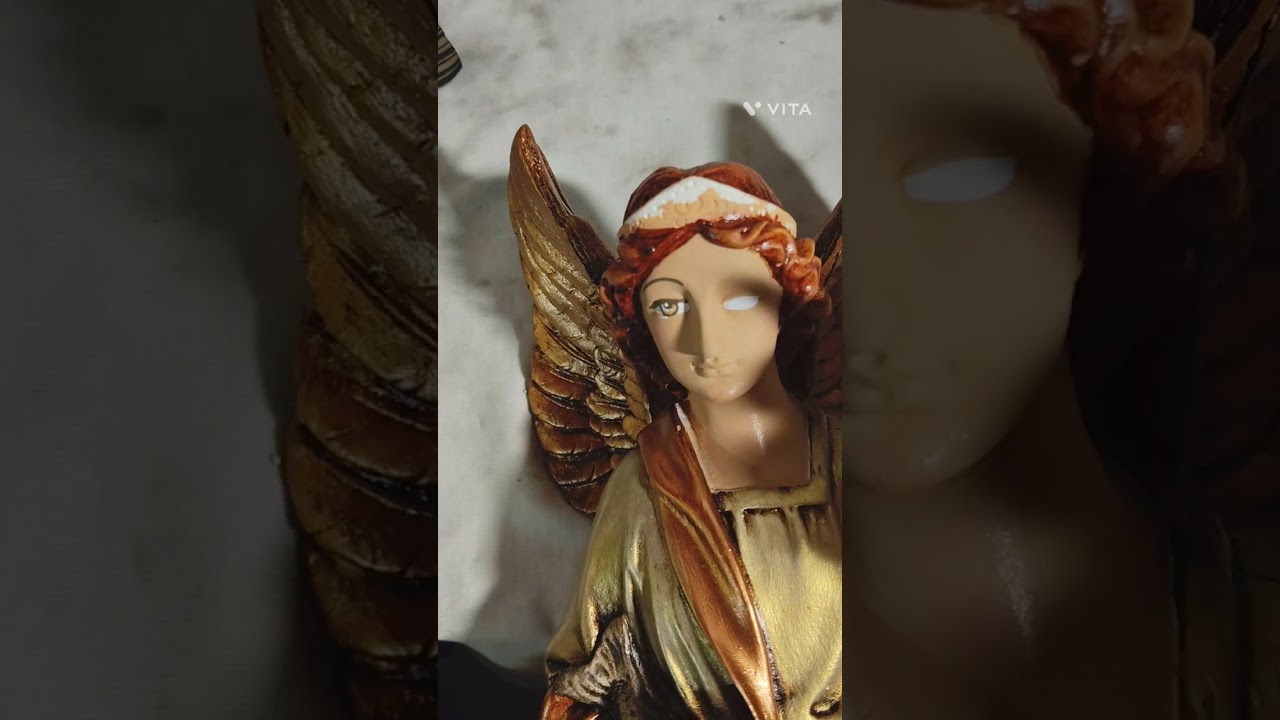 Como pintar arcángeles (técnicas mixtas)
