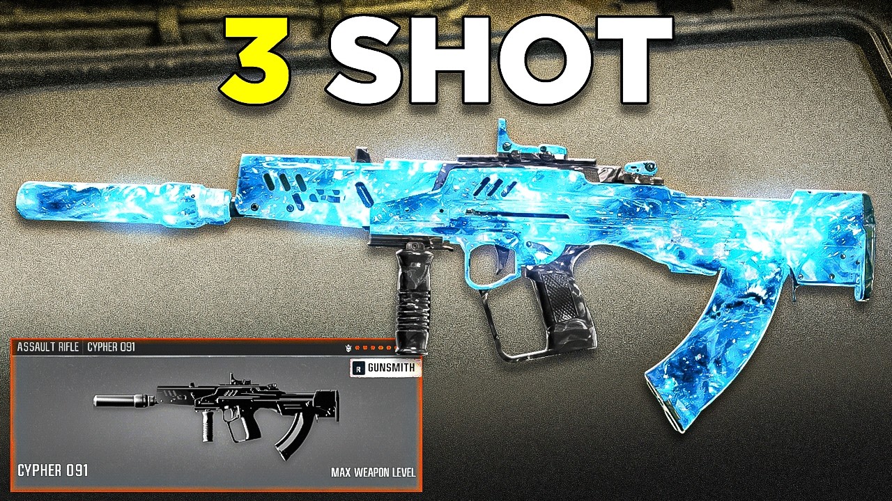 new STRONGEST ASSAULT RIFLE in BLACK OPS 6 After UPDATE! 💪 (Best CYPHER 091 Class Setup) BO6 Warzone