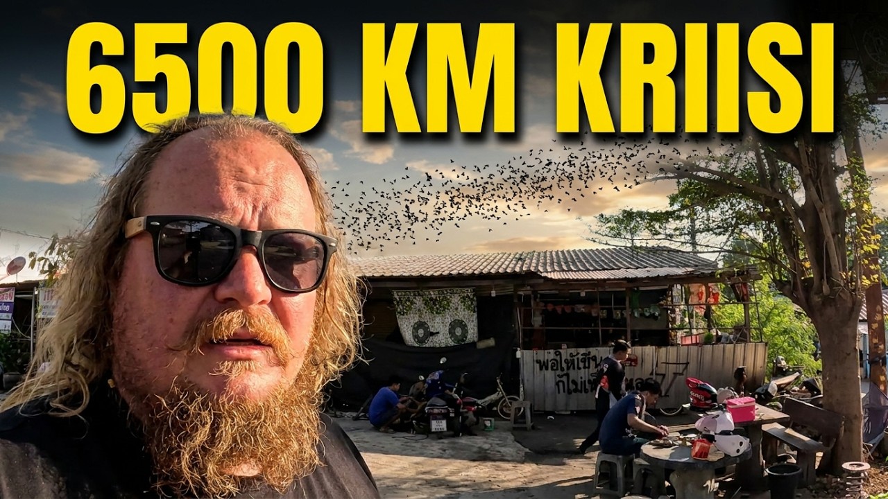 Skootteriongelmia – reitti meni uusiksi | Thaimaa Road Trip Päivä 17