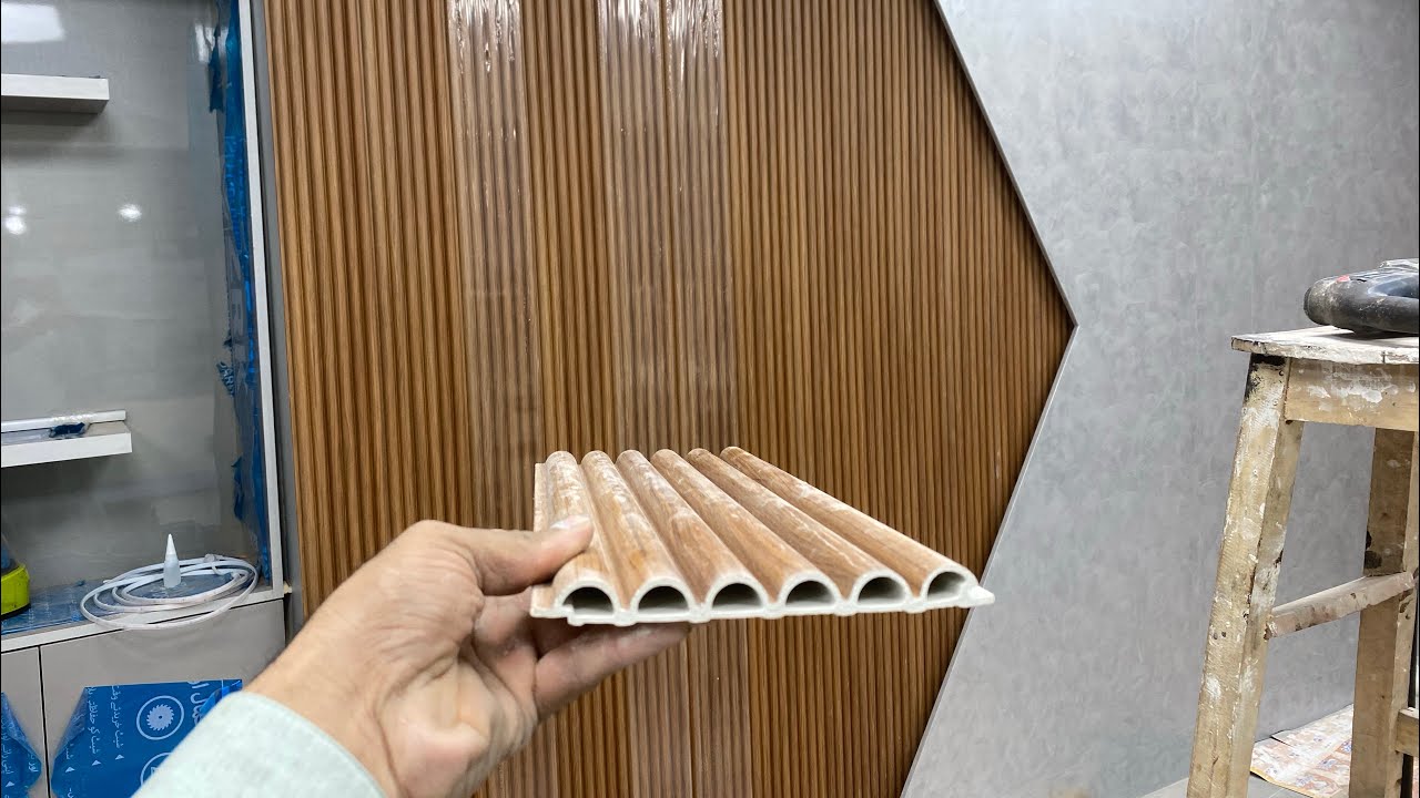 Wpvc Panil wall paper wood floor 