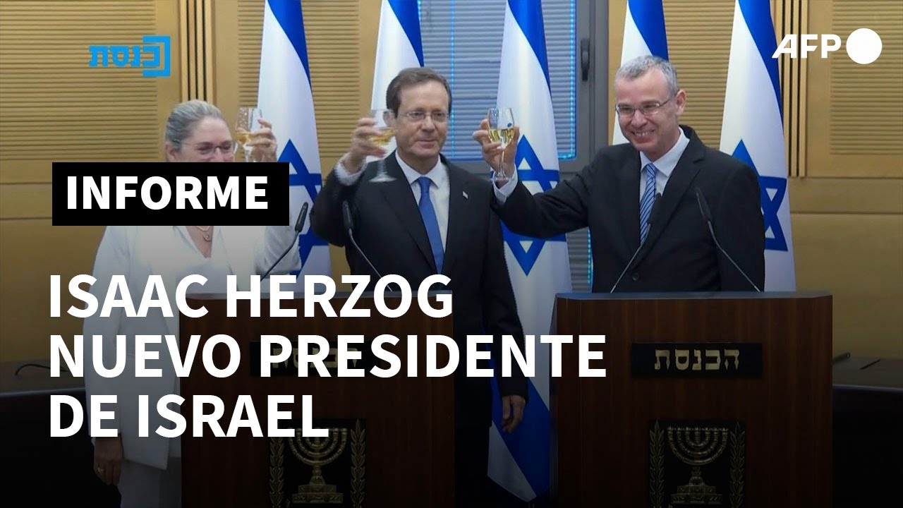 Isaac Herzog, un veterano laborista, nuevo presidente de Israel | AFP