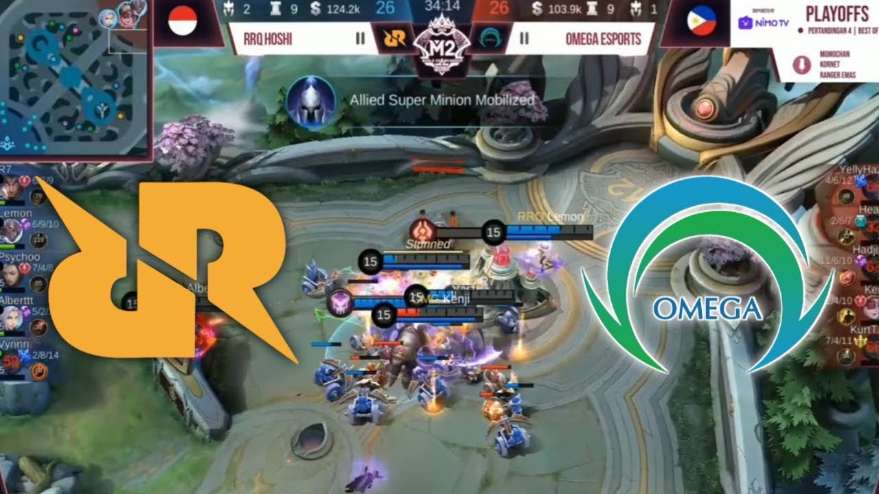 Best Epic Comeback RRQ! | Rrq Hoshi Vs Omega Esport Match 1 M2 World Champions Mobile Legends