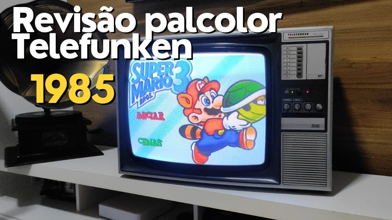 PAL COLOR TELEFUNKEN 1985 REVISÃO PARA IR PARA JUIZ DE FORA MG PRO AMIGO TIAGO.