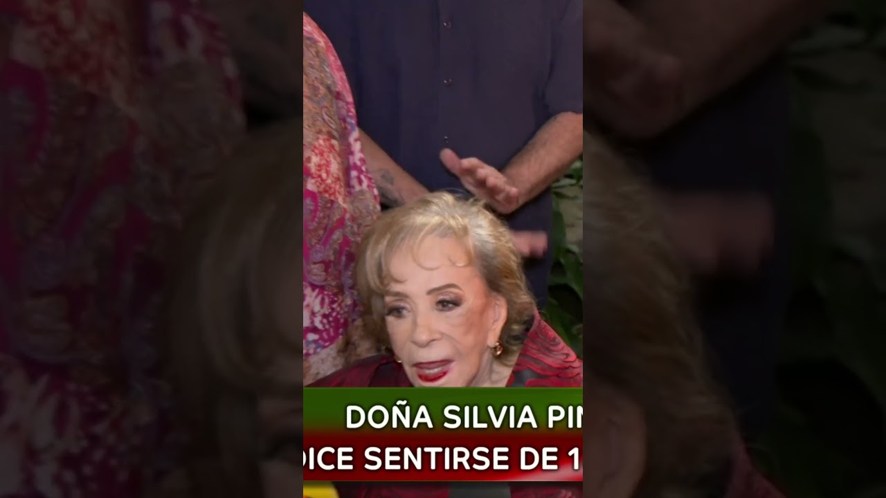 Do&ntilde;a Silvia Pinal celebra 94 a&ntilde;os sinti&eacute;ndose de 18  🥳 👍🏻 #programahoy