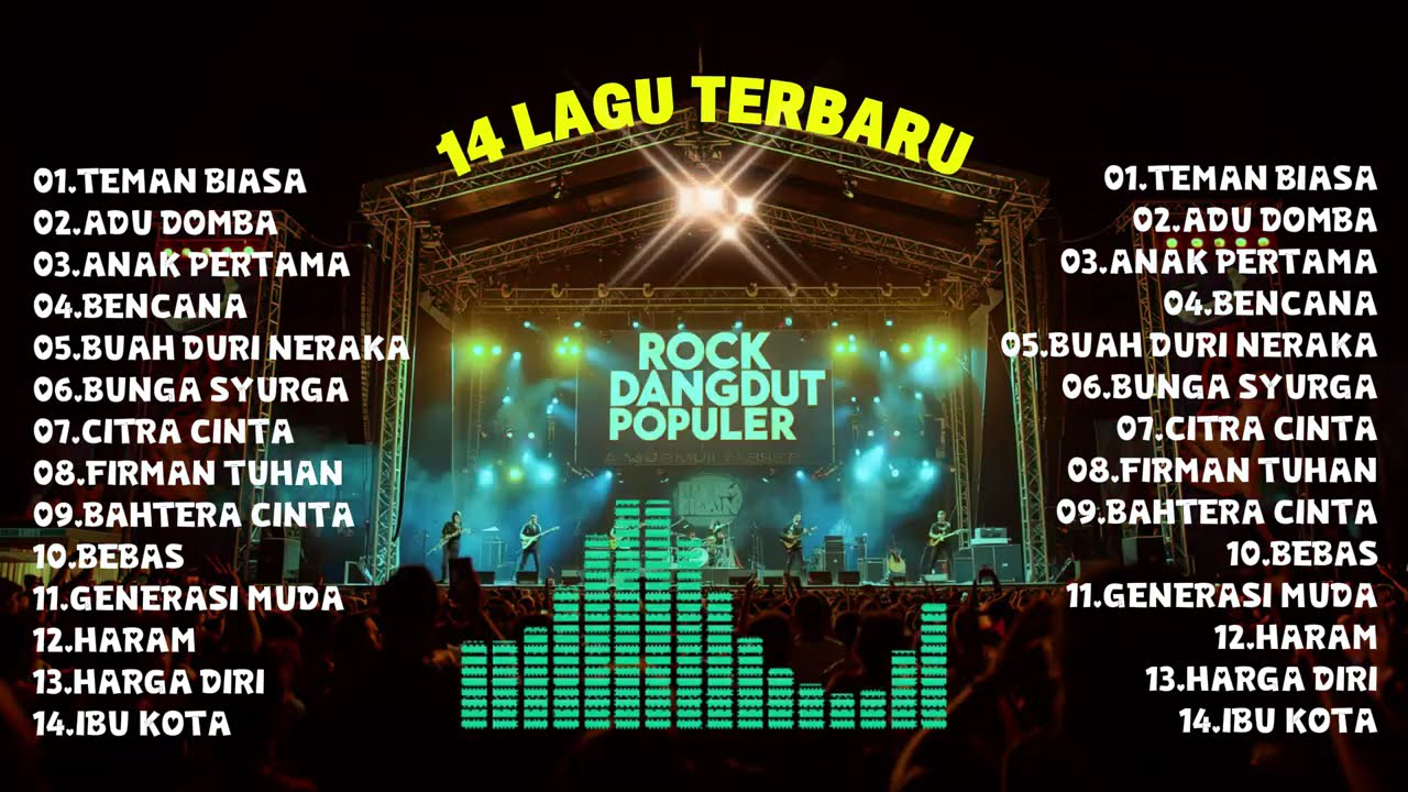 KUMPULAN 14 LAGU DANGDUT H RHOMA IRAMA VERSI ROCK