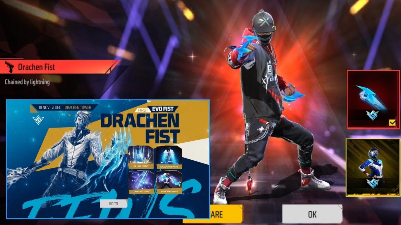 Drachen Tower / Drachen Fist Skin / First Evo Fist Skin