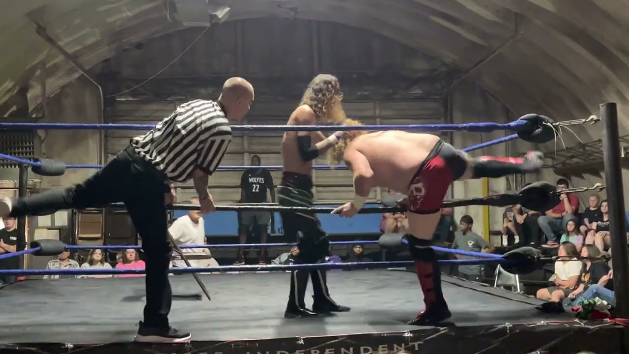 June 19, 2022  TIWF Wrestling Bisuit vs. Zach O Brien