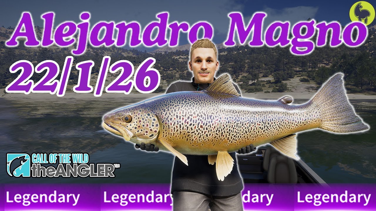 Alejandro Magno the Spain Legendary Fish this Week 22/1/26 | Call of the Wild: The Angler