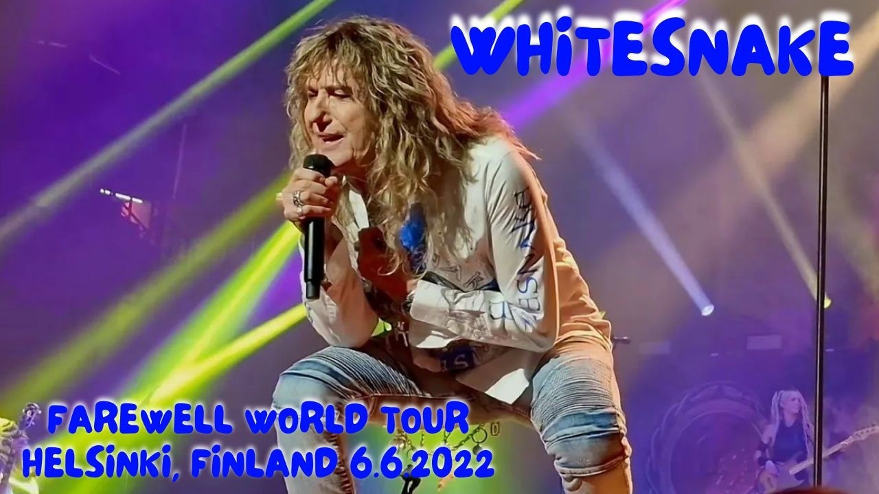 Whitesnake - Love Ain't No Stranger  - Farewell World Tour Helsinki, Finland 6.6.2022