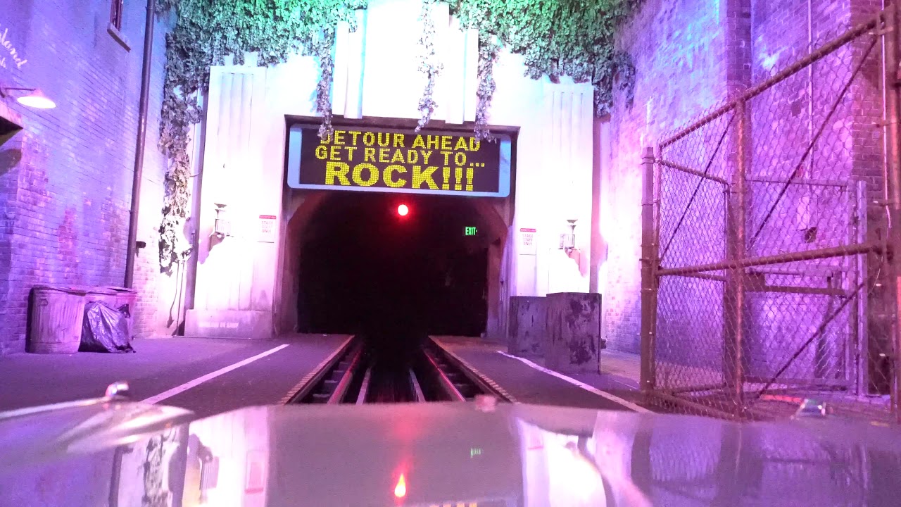 [4K] Lowlight Rock N' Roller Coaster Starring Aerosmith FULL ride experience  At Hollywood Studios
