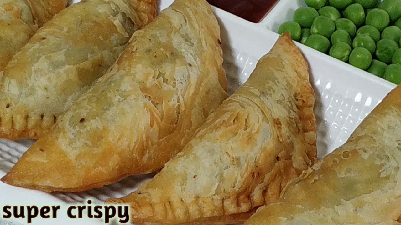 Layered pea puff pastry with little effort and no baking, matar patties recipe Sangeeta's corner
