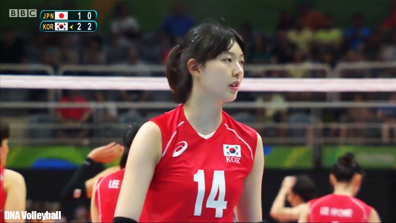 ยัง ฮโย จิน vs ญี่ปุ่น โอลิมปิก 2016 Yang Hyo Jin (양효진) vs japan volleyball olympics