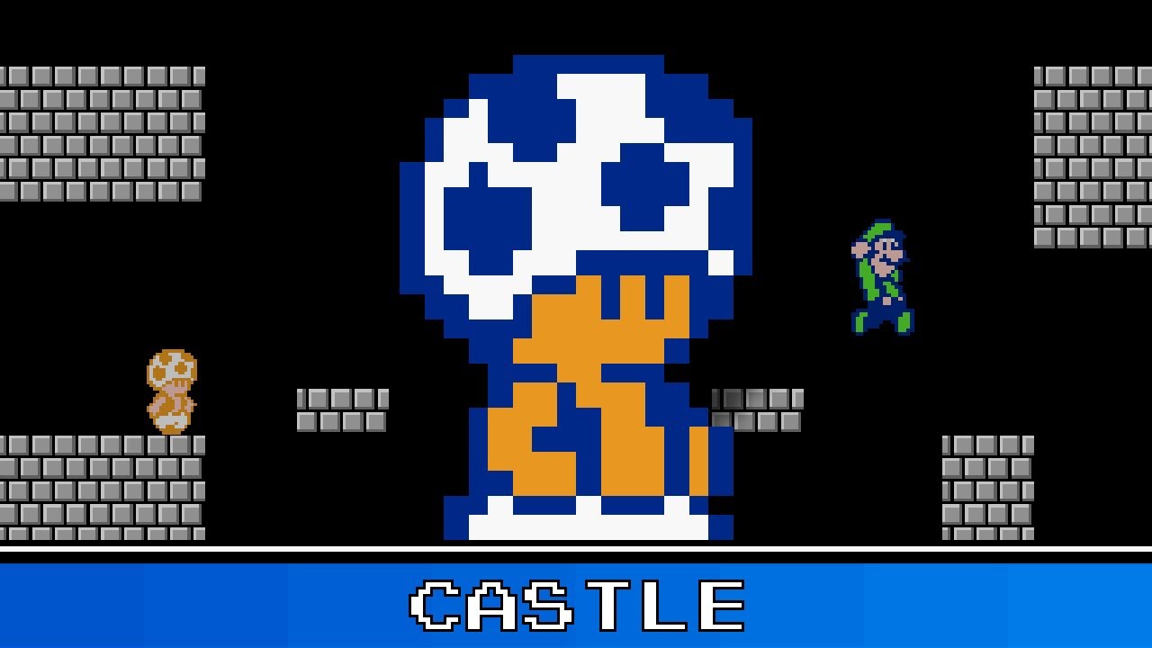 Castle Theme 8 Bit Remix - New Super Mario Bros. Wii