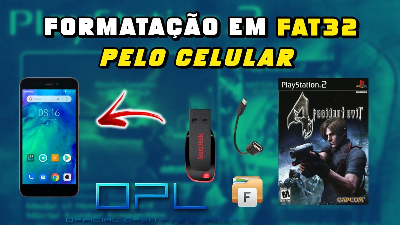 COMO FORMATAR PENDRIVE PELO CELULAR (FAT32) MUITO SIMPLES 😎