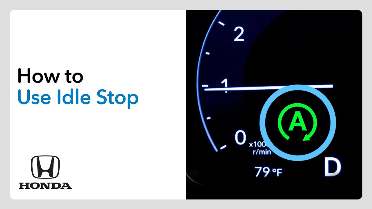 How to Use Idle Stop