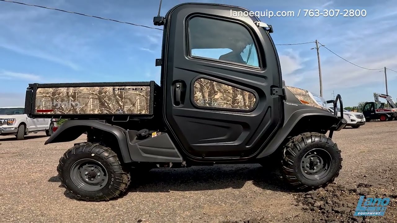 Kubota RTV X1100 HUNTING EDITION CAMO OR KUBOTA ORANGE