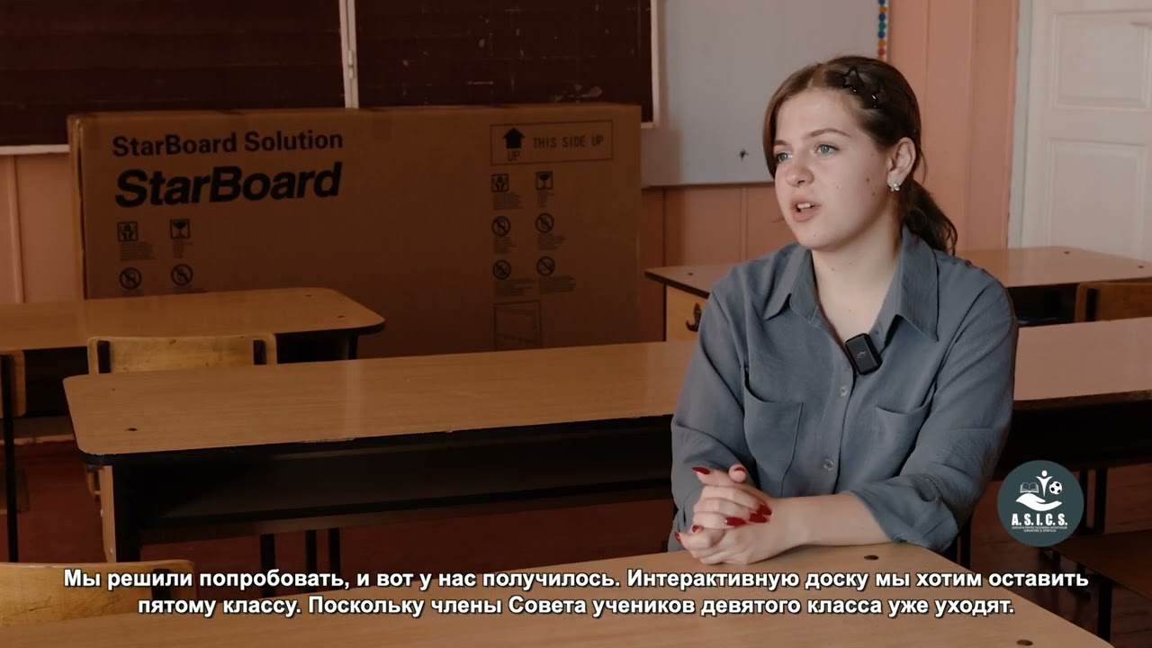 ”Zece table de nota zece” – al 9-lea dispozitiv dăruit de A.S.I.C.S. a ajuns la Bălți