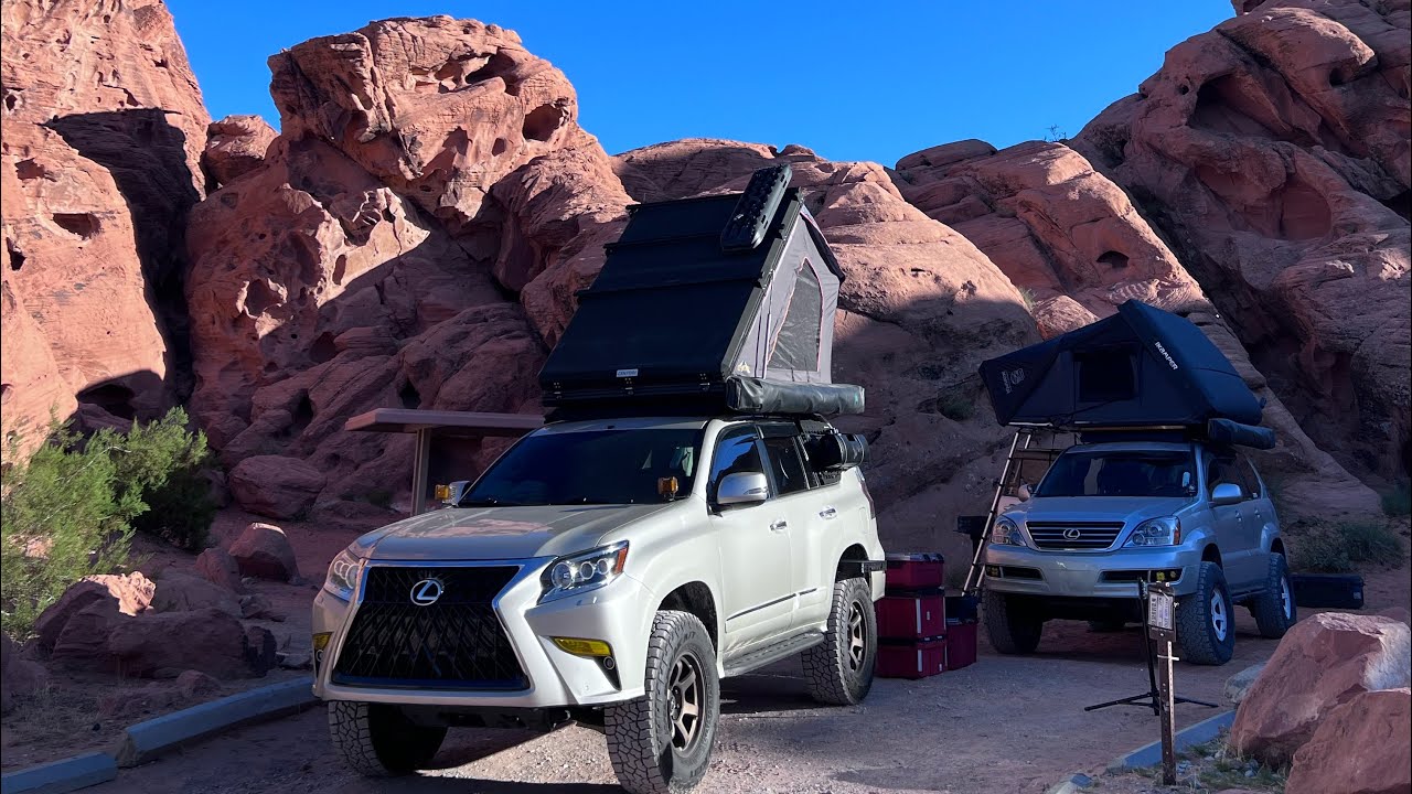 Valley of Fire State Park Camping | Moapa Valley NV | Lexus GX460 | 470