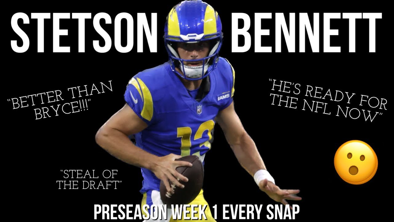 Stetson Bennett Preseason Week 1 Highlights