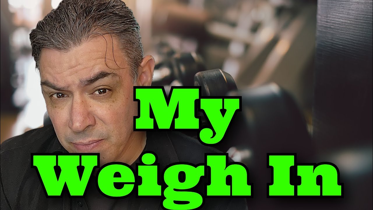 How To Lose Weight: My Weigh In ... (Not Good)