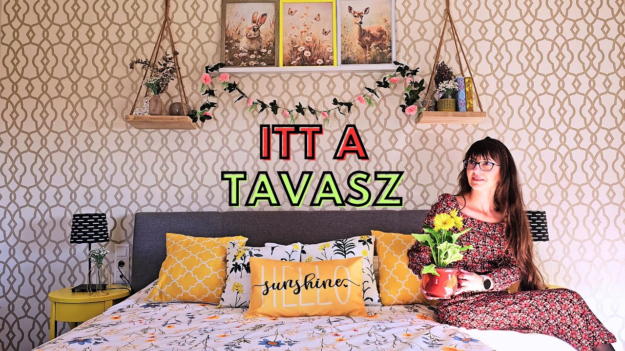 Itt a tavasz -  dekorálás, pite sütés, nőnap