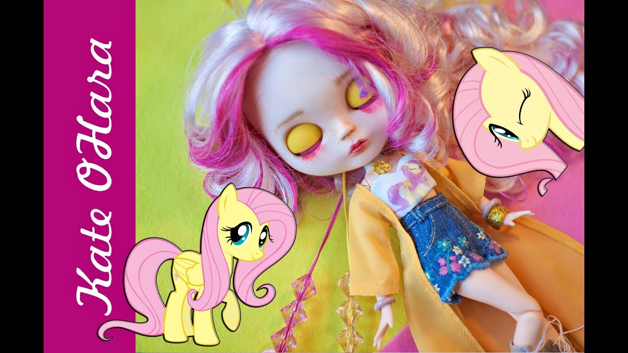 Кастом Blythe под Integriti Toys Fluttershy. Как сделать поняшку из Блайз.