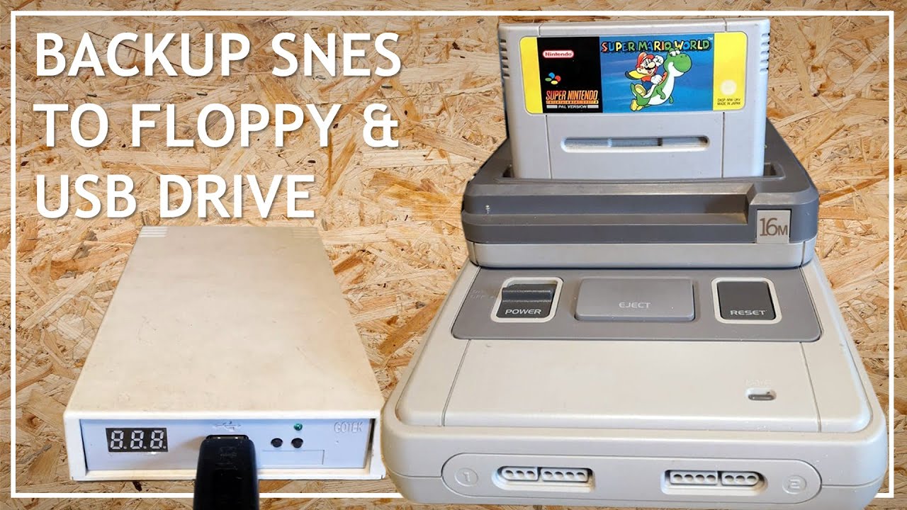 Super Nintendo Famicom Floppy Disk to USB Backup Supercom Pro1 SP-3200