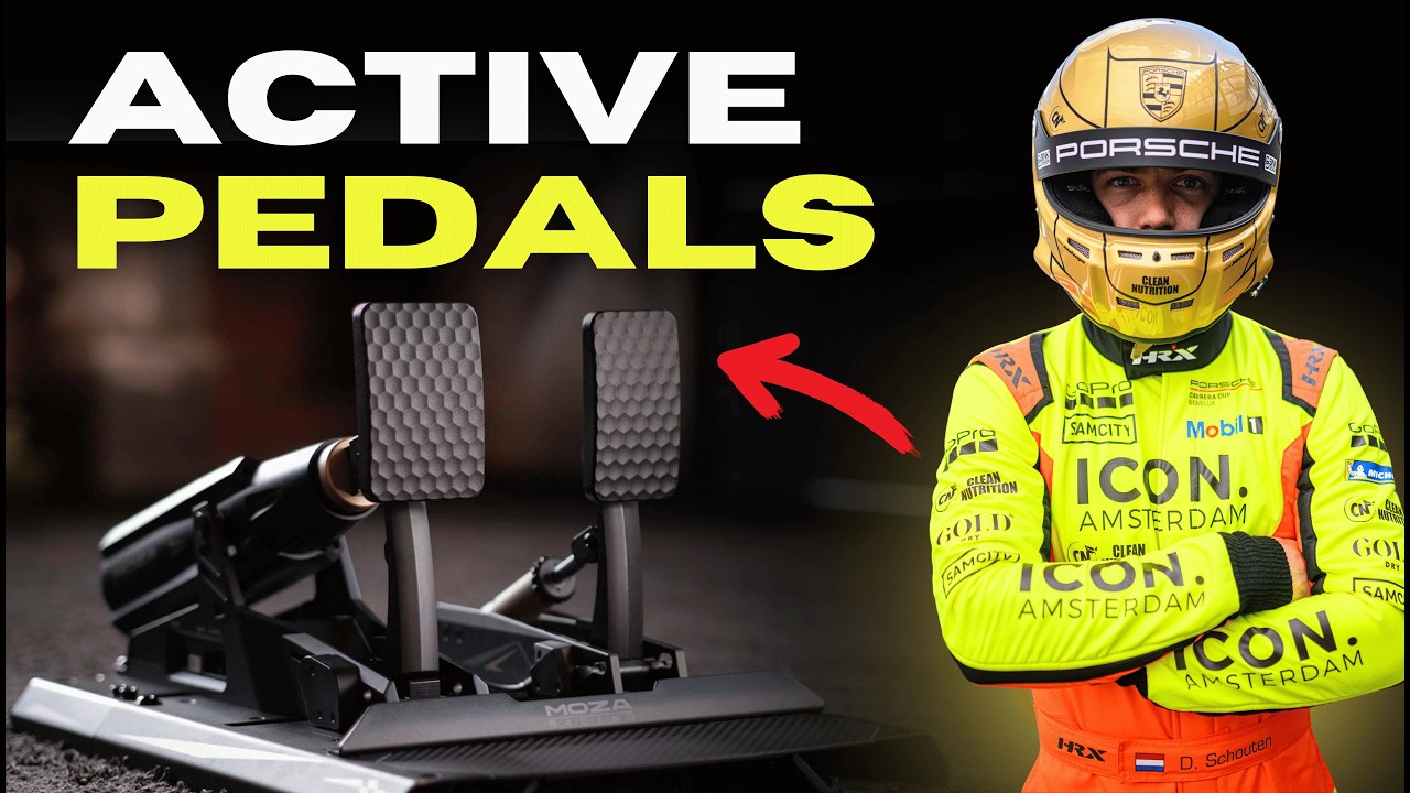 The Best Simracing Pedals I've Used // MOZA mBooster Active Pedals