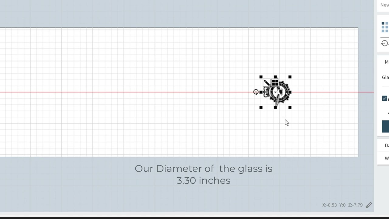 Using a rotary and Ruby to Do a Pilsner Glass