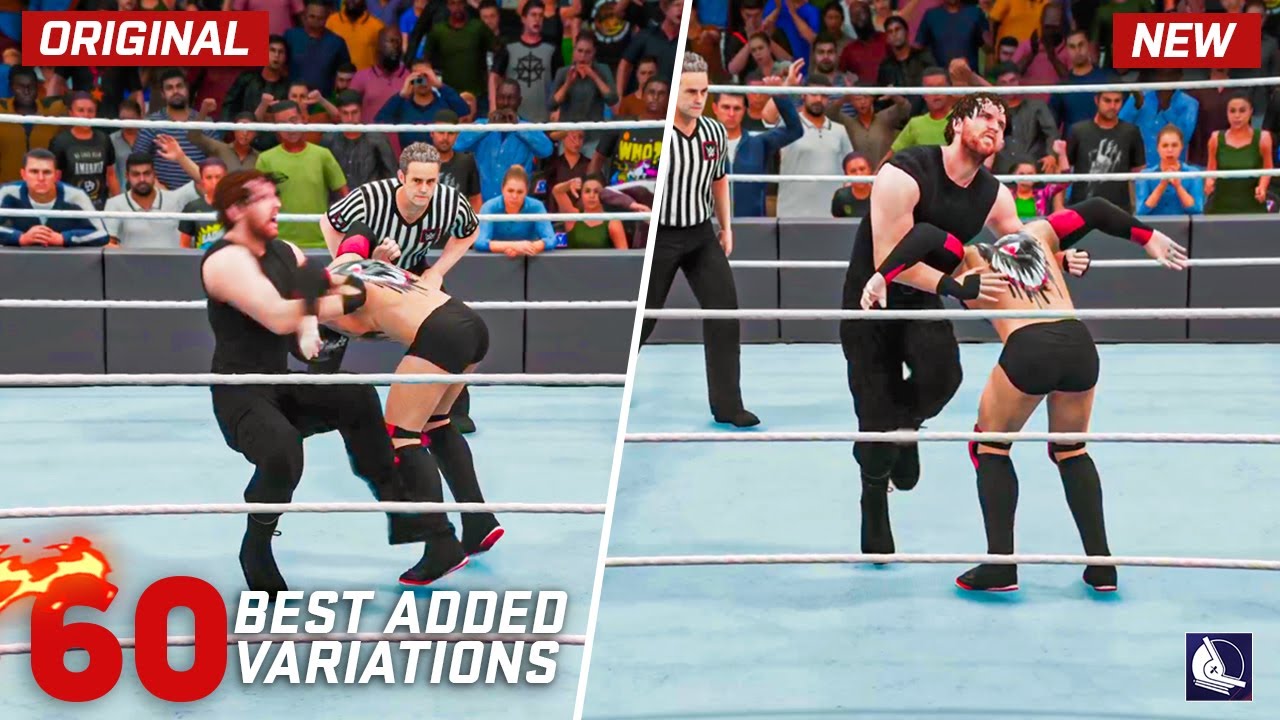 60 best ever added Move Variations in WWE Games
