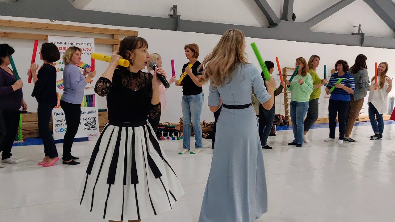 Таночок 3+3 від Юлії Деркач на Boomwhackers-КЛАС!