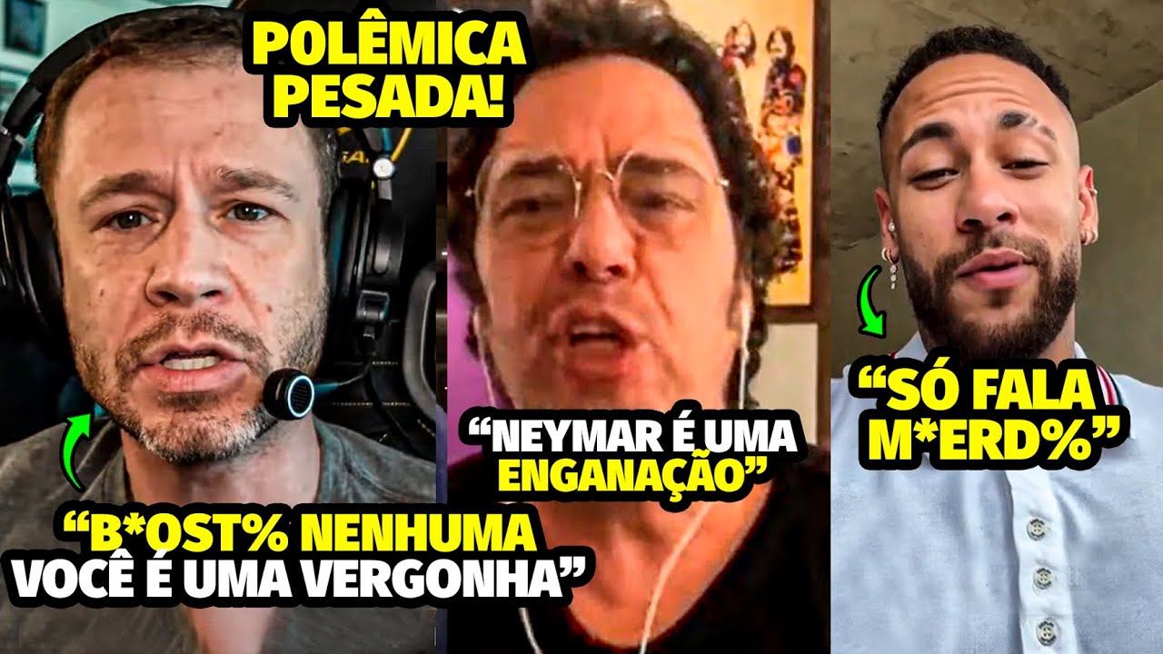 P0LÊMICA! TIAGO LEIFERT DESCE O CACETΣ EM CA$AGRANDE E NEYMAR HUMlLHA O COMENTARISTA APÓS RECORD