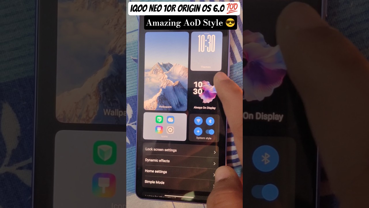 iQOO Neo 10R Origin OS 6.0 💯 