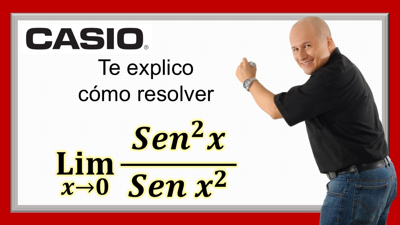 Regla de L'Hopital | Ej. 8 #julioprofe y #casio