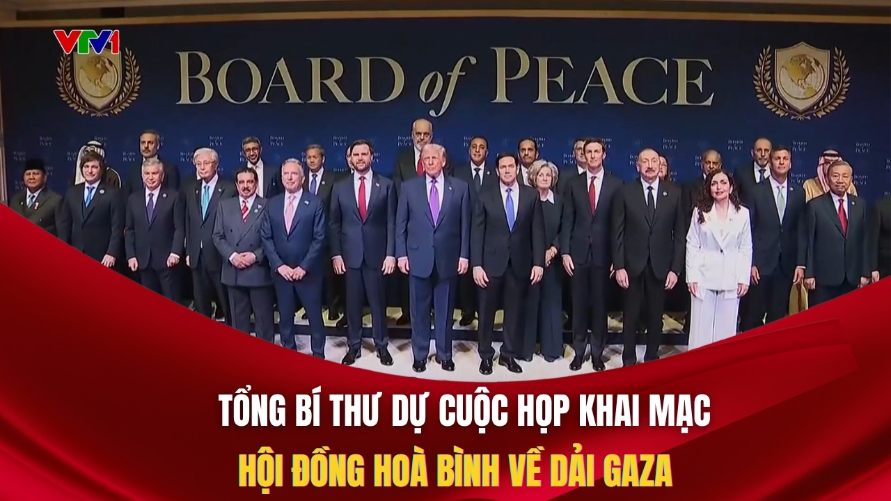 Tổng Bí thư dự cuộc họp khai mạc Hội đồng hoà bình về Dải Gaza