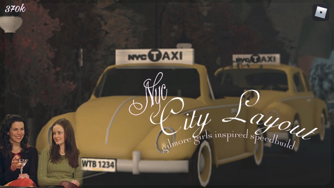 ˗ˏˋ 🗽 ꒰ NYC city layout | 🍂 gilmore girls inspired ˚⊱ bloxburg speedbuild ⊰˚