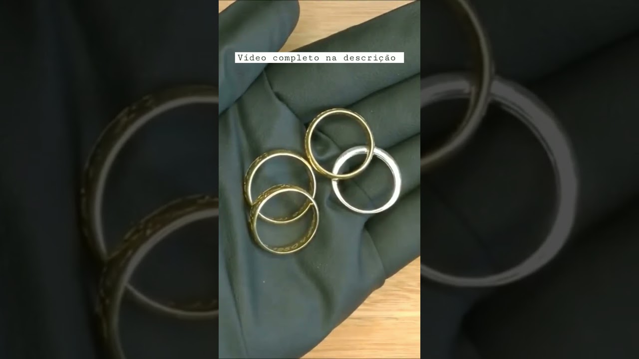 Como limpar ouro em casa