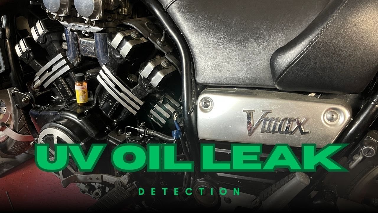 UV Dye to Find Oil Leak