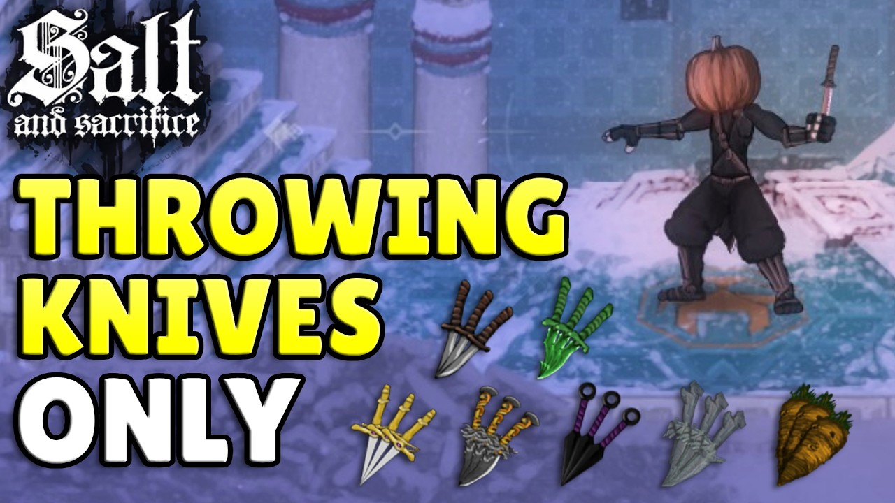 Can You Beat Salt & Sacrifice With ONLY Throwing Knives?