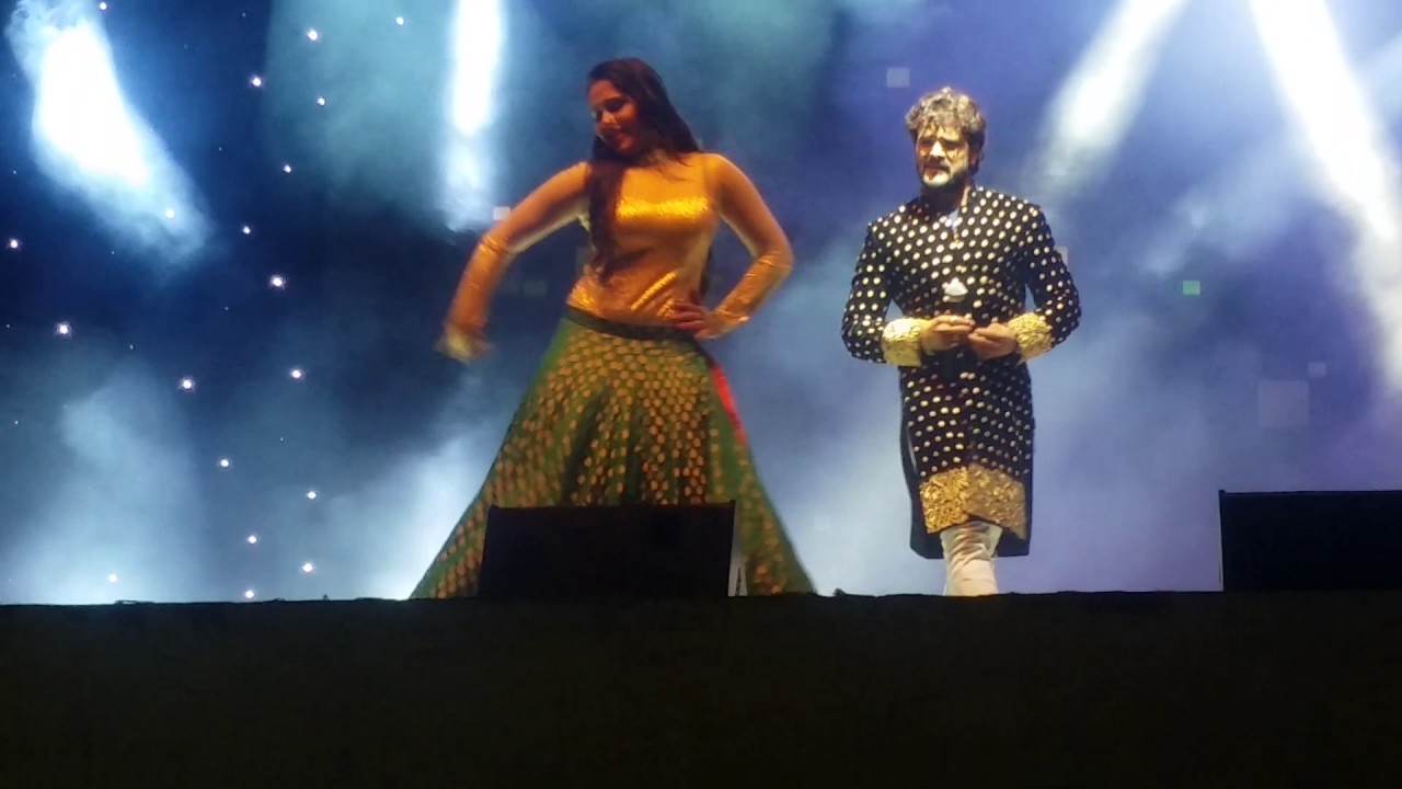 Khesari Lal Yadav, Kajal raghwani bhojpuri Star Night doha qatar 02 / Dec / 2016