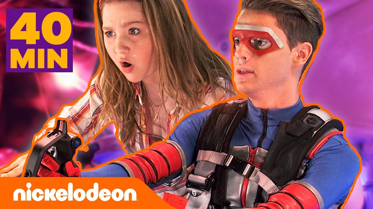 Niebezpieczny Henryk | 40 MIN kosmicznych podróży z Niebezpiecznym Henrykiem! | Nickelodeon Polska