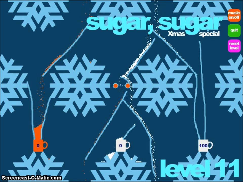 Sugar Sugar Xmas Special Walkthrough Levels 1 -15